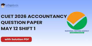 CUET 2026 May 12 Shift 1 Accountancy Question Paper- Download Answer Key and Solution PDF